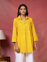 Plain Cotton Blend Kurta